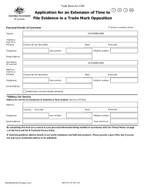 Fillable Online Requests For Extensions Of Time To File Statements Of