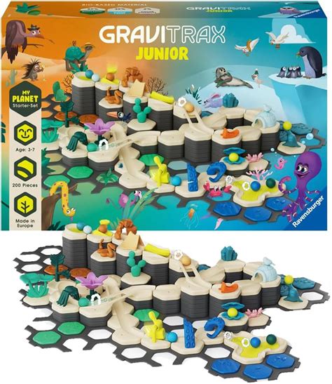 Ravensburger Gravitrax Junior Starter Set Xxl My Planet Pi Ces