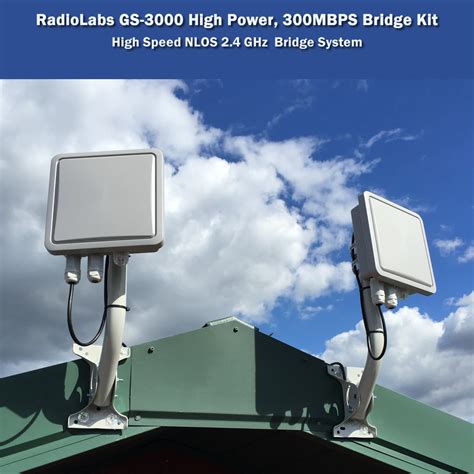 Wireless - WiFi Bridge Systems - Kits || RadioLabs