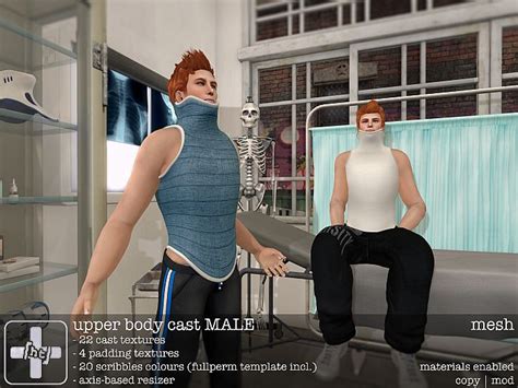 Second Life Marketplace - [ht+] upper body cast M