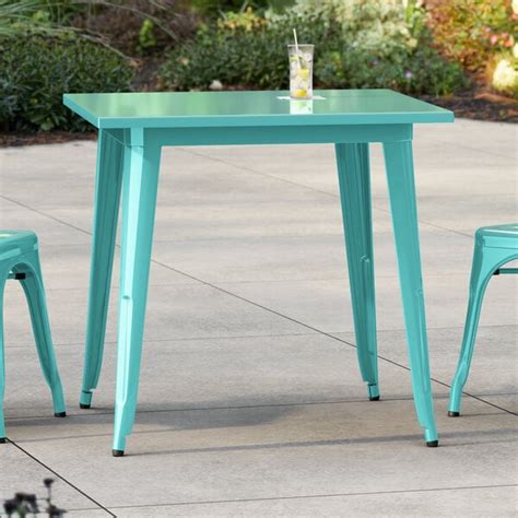 Lancaster Table And Seating Alloy Series 32 X 32 Aquamarine Standard