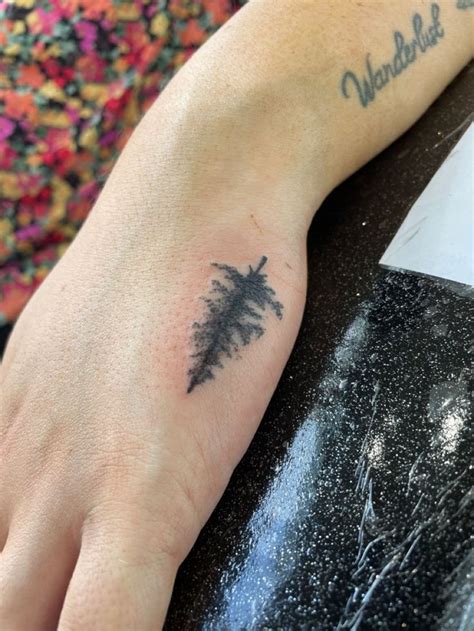 Tiny Tree Tattoo | Tiny tree tattoo, Tattoos, Hand tattoos