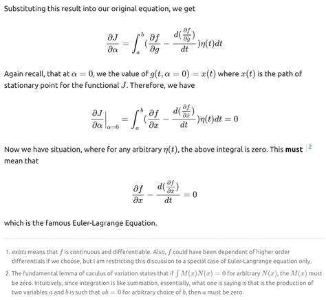 Calculus Of Variations Euler Lagrange Equation By Abhi Aggarwal