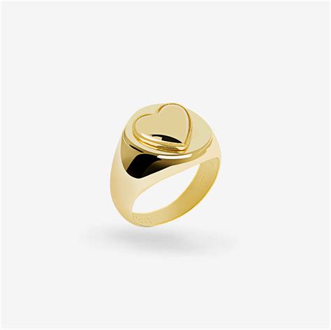 Naked Heart Ringe 18k Vergoldet Y2k Schmuck Specials Schmuck