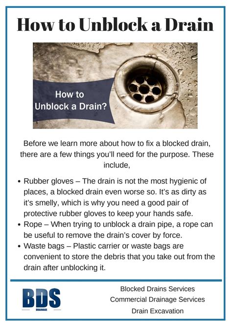 How to Unblock a Drain | Kitchen Sink | BDS Drainage by BDSdrainages ...