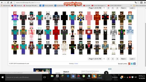 Como Ponerse Skin En Minecraft YouTube