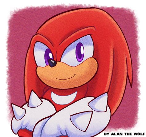 Knuckles fanart by Alanzx69 on DeviantArt