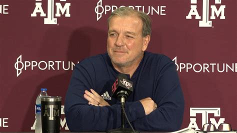 Press Conference: Fisher provides update on 2023 spring practices | TexAgs