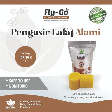 Jual Flygo Gel Pengusir Lalat Berbahan Alami Kemasan Gram Shopee