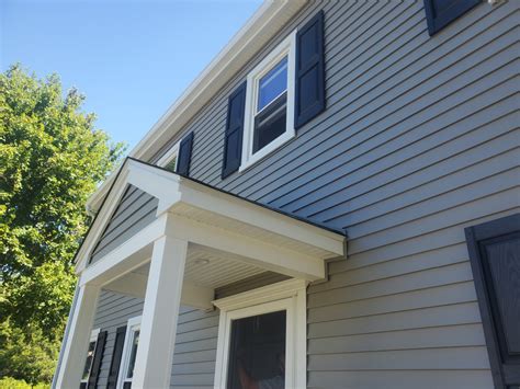 CertainTeed Vinyl Siding Harvey Windows Portico Fairhaven MA