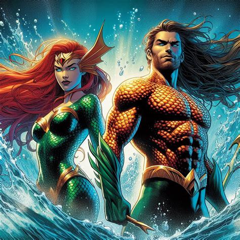 Aquaman And Mera 2 by Lepantzeus on DeviantArt