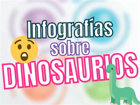 ᐈ Infografías Sobre Dinosaurios