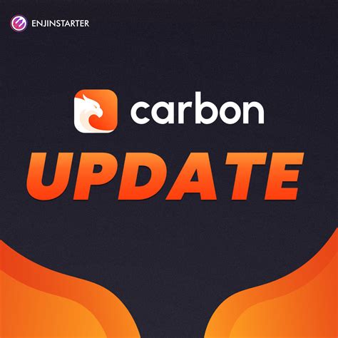 Carbon Browser On Twitter Rt Enjinstarter Trycarbonio Ido Update