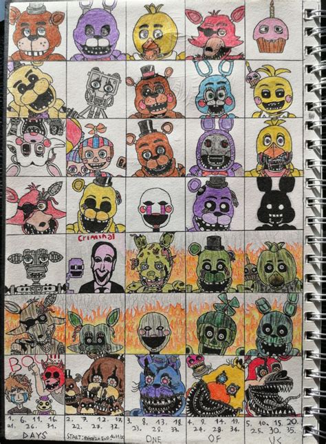 Fnaf Characters Drawing Prices Sale Bharatagritech