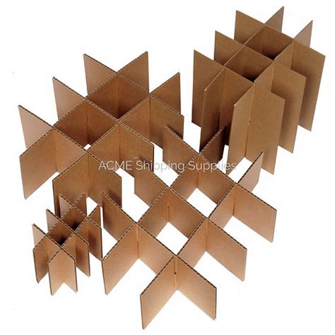 Cardboard Dividers - Partitions | acmeshippingsupplies