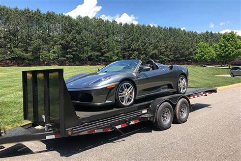 how to load a car trailer