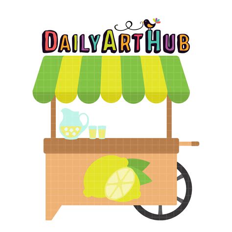 clip art lemonade stand 8