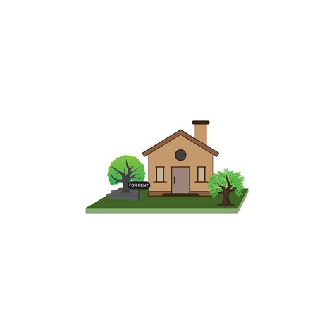 House for rent icon vector illustration design template 9672261 Vector