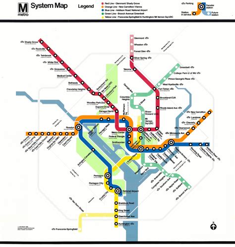 DC Metro Maps | Adams Printable Map