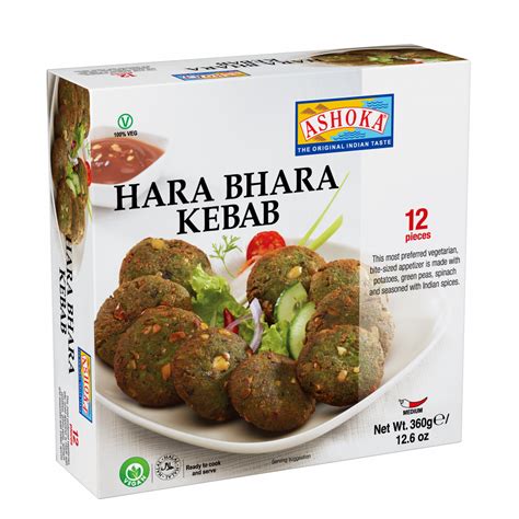 Frozen Ashoka Hara Bhara Kebab M A Oriental Foods Ltd