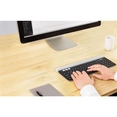 Logitech K780 Keyboard - White, Dark Grey - 920-008041 | Novatech