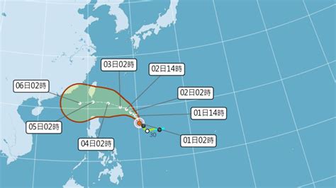 小犬颱風進逼！暴風圈「觸台機率高」 恐發陸警雨炸3天│tvbs新聞網