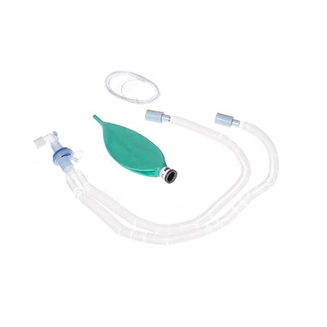 Ceiso13485 Approved Anesthesia Silicone Circuit Breathing Circuit Corrugated Tube For Adult And