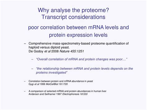 Ppt Introduction To Proteomics Susan Liddell University Of Nottingham