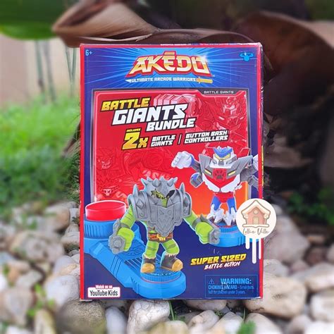 Jual Akedo Battle Giants Bundle Pack Scratch-Atron vs Tonk | Shopee ...