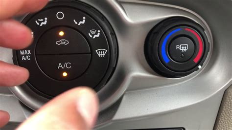 FORD FIESTA Defrosters Settings How To Turn On Off YouTube