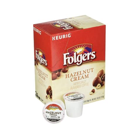 Orivetplus Wholesale | Folgers Hazelnut Cream Coffee K-Cup Pods, 24 Count