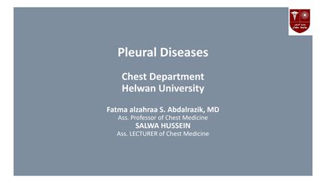 Solution 49 Pulmonology Pleural Diseases Studypool