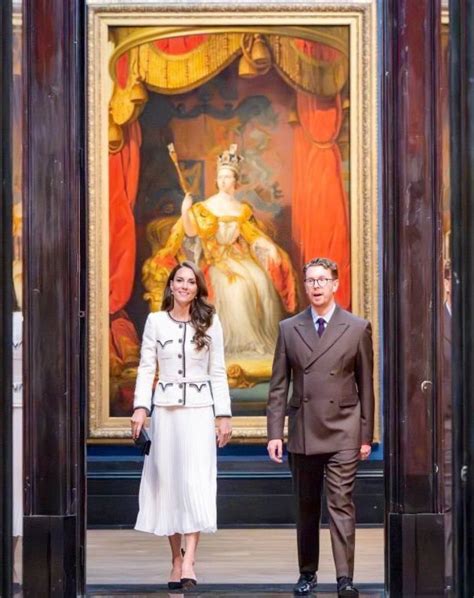 Princess Kate Reopens National Portrait Gallery Where Her Portraits Are