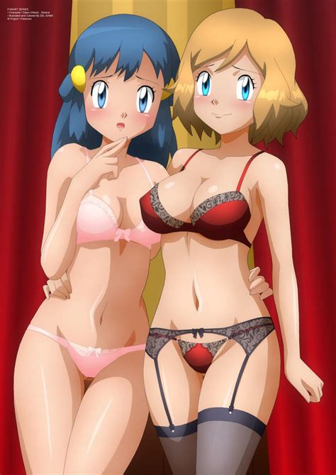 Rule 34 2girls Alternate Breast Size Alternate Outfit Big Breasts Blonde Hair Blue Eyes Blue