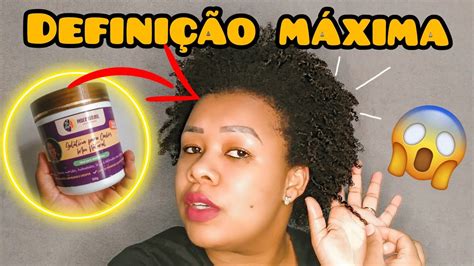 Como Definir O Cabelo Crespo E Cacheado Gelatina E Leo Defini O