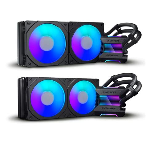 Phanteks Glacier One 240MPH | 280MPH D-RGB AIO Liquid CPU Cooler Black ...