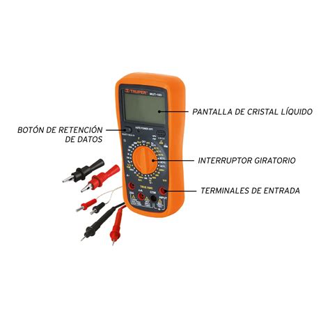 Ficha Tecnica Mult Metro Digital Para Mant Automotriz Con Rms Verdadero