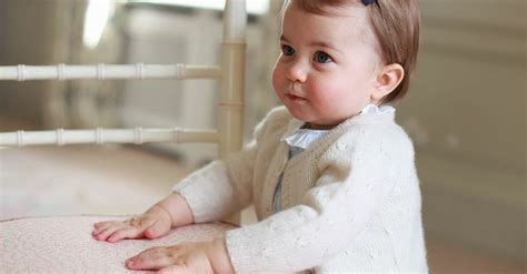 Princess Charlotte Pictured As She Celebrates Her First Birthday