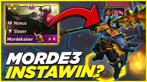 Consigo Mordekaiser Estrellas Con Compo Noxus En Tft Set Youtube