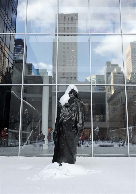 Snow In The Sculpture Garden Moma The Museum Of Modern Art Flickr