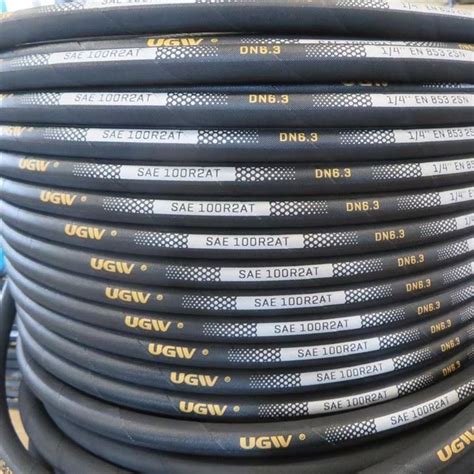 Din En Sn Sae R At Wire Braid Hydraulic Hose Manufacturers Ugw