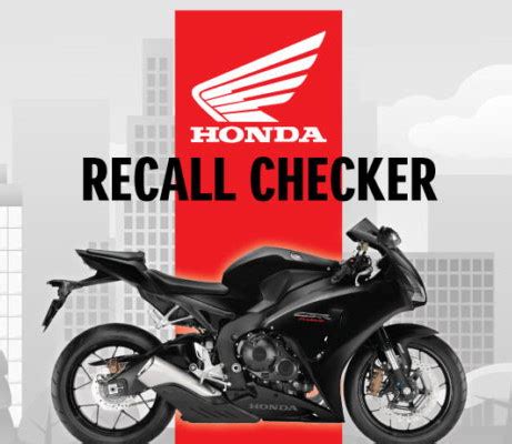 Honda Recall Checker