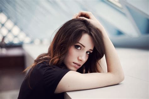 Wallpaper Face Women Model Depth Of Field Eyes Long Hair