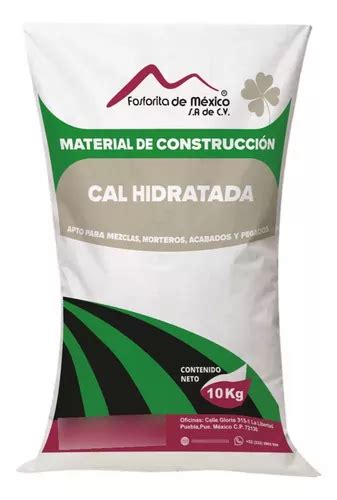 Cal Hidratada 10 Kg MercadoLibre