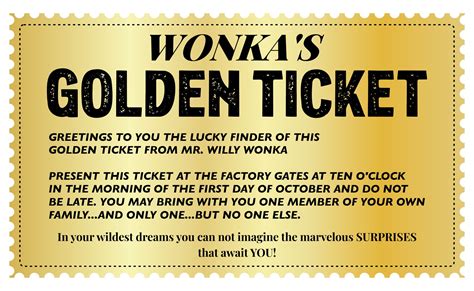 Best Editable Printable Wonka Golden Ticket Pdf For Free At