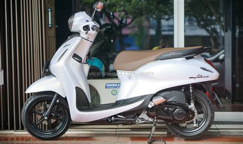 Yamaha Grand Filano Putih Mutiara Lux Terbaru Detail Foto Cantik Dan