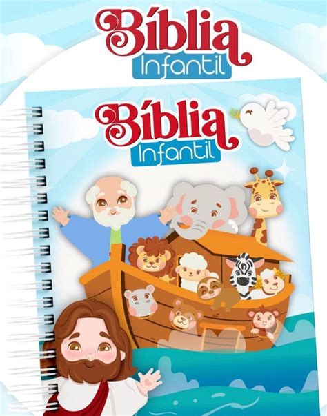 Arquivo Digital Bíblia Infantil para Colorir 01 Elo7