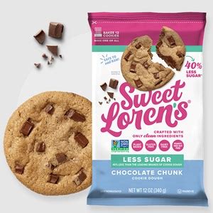 Sweet Loren S Less Sugar Cookie Dough Reviews Gluten Free Vegan