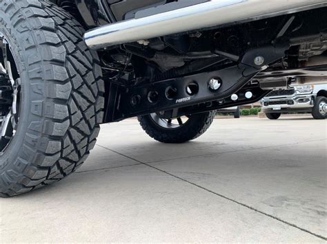 Ram Equipped With A Fabtech Radius Arm Lift Kit Radius