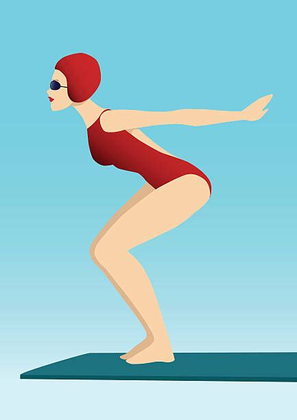 Diver Diving Board Illustrations Royalty Free Vector Graphics And Clip